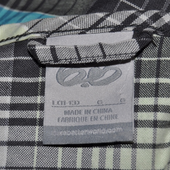 New NIKE 6.0 Plaid Fillmore Dress - Grey/Aqua [C7] - Picture 7 of 8